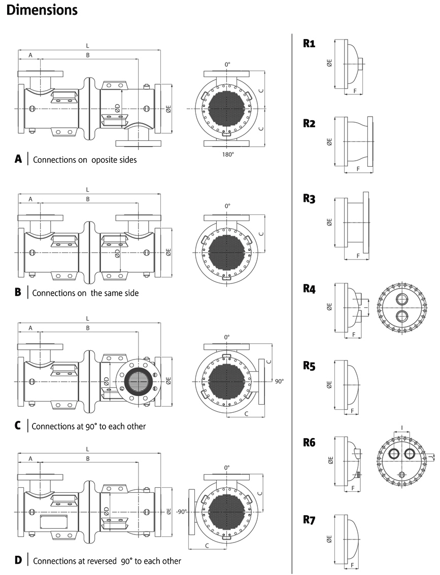 LENS Dimensional Drawings